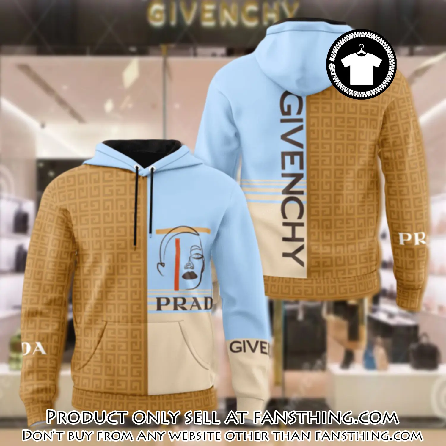 Givenchy prada unisex hoodie luxury brand gifts  jh2287 fst5458408